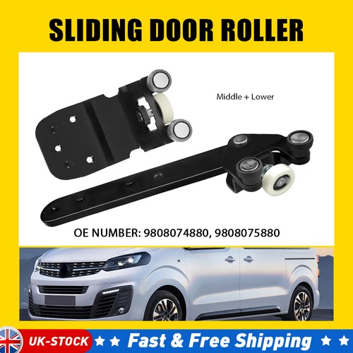 2pcs middle lower sliding - middle, door
