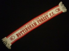 NOTTINGHAM FOREST VINTAGE FOOTBALL SCARF