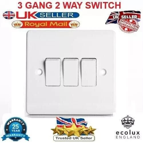 Gang light switch way - 3,