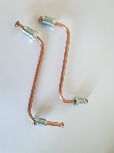 New rear set brake pipes - pipes, for