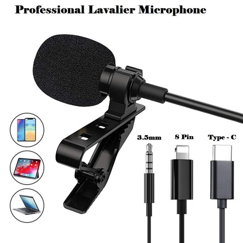 Lavalier lapel microphone mini - microphone,