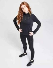 Nike Pro Girls Long Sleeve 1/2