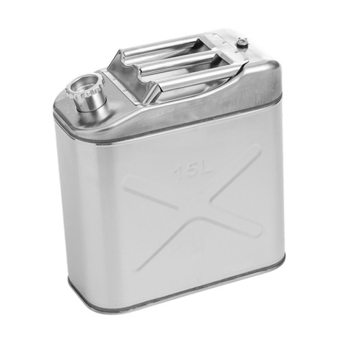 Stainless steel fuel can - fuel,
