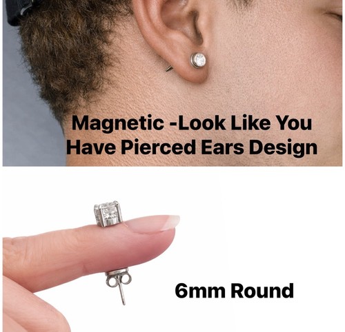 Magnetic earrings realistic - magnetic,
