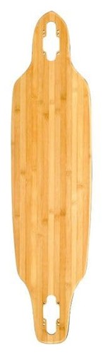 Bamboo skateboards longboard - bamboo,