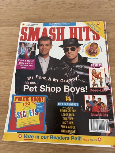 Smash hits magazine - smash,