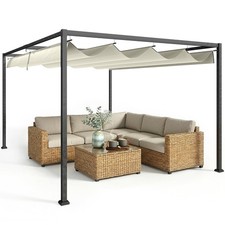 Outsunny 4x3m metal pergola - 4x3m,