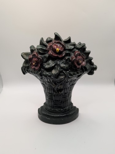 Vintage cast iron doorstop - vintage,
