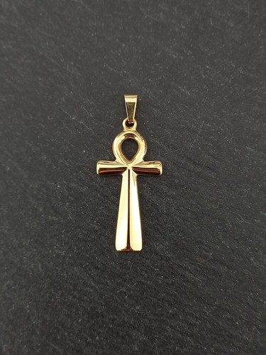 Ankh pendant genuine - genuine, gold