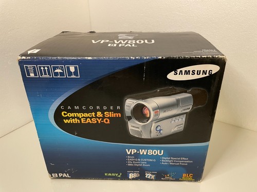 Samsung w80u camcorder - samsung, vp-w80u