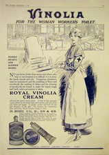 Original Old Vintage Print