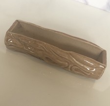 Vintage Wade Brown Tree Log Posy Vase 