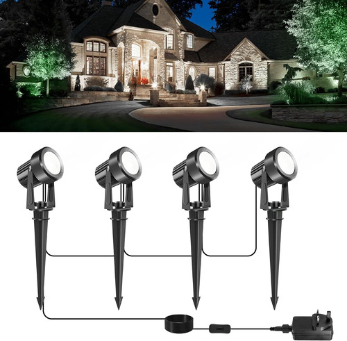 Garden spot lights mains - garden,