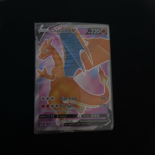 2020 pokemon charizard - v, black