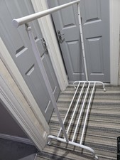 IKEA RIGGA CLOTHES RAIL RACK