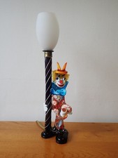 Vintage Murano clown glass