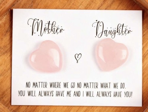 Mother and daughter - and, gift