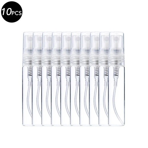 10pcs clear mini perfume - clear,