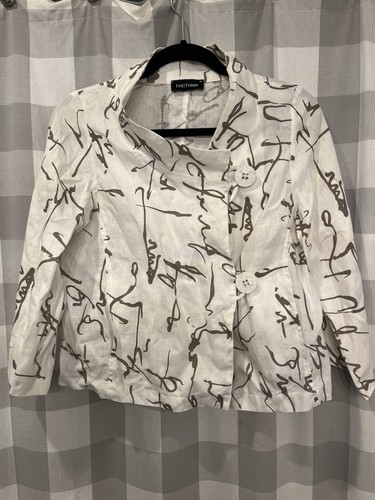 Eva tralala white - white, linen