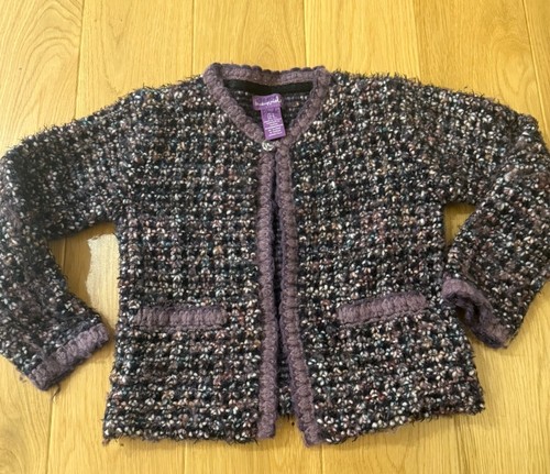 Shrinking violet girls boucle - violet,