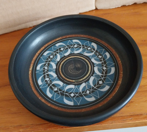 Ambleside pottery saucer - pottery,