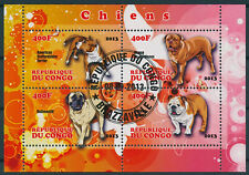 Dogs Stamps 2013 CTO American Staffordshire Terrier Bullmastiff Dog 4v M/S