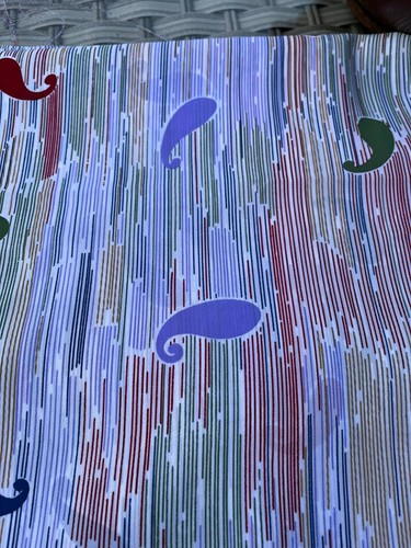 Vintage multicoloured striped - multicoloured,