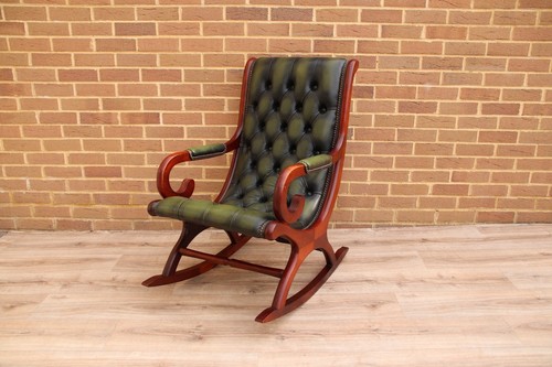 Chesterfield rocking chair - rocking,