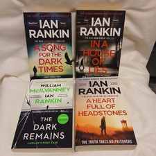 Ian Rankin Books X 4 Paperback Crime Novels