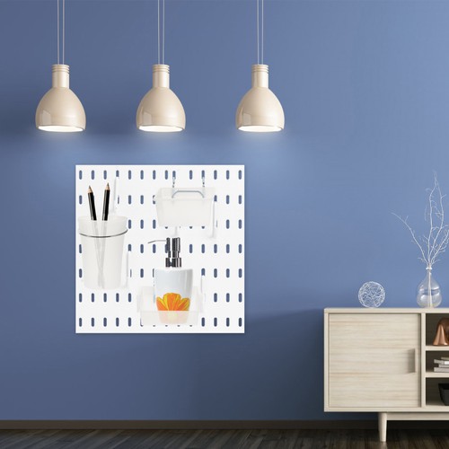 Peg board organizer - board,
