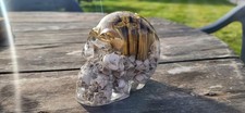 Resin Bullet Skull Ornament