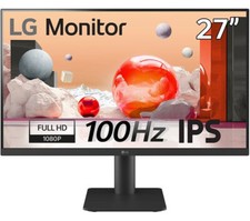 LG 27MS550 27" MONITOR LCD IPS FULL HD 1080P 250 cd/m² 1000:1 5MS 100Hz 2x HDMI