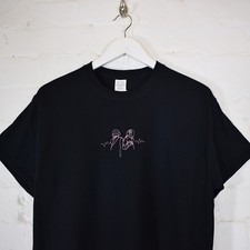 Daft Punk Embroidered Black
