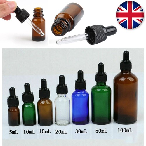 50ml brown green clear - 5-50ml, glass