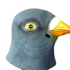 Costume Prop Pigeon Cosplay Mask Party Mask Props Bird Head Mask Cosplay Mask