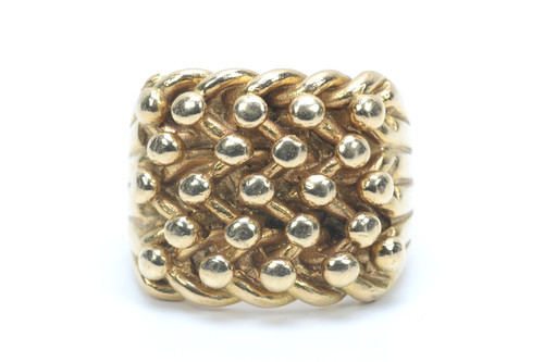 9ct yellow gold chunky - yellow,