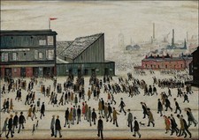 L.S. LOWRY, GOING TO THE