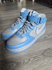 Nike Trainers Sneakers Air Force 1 Mid Top Size 9 Custom 1/1 Genuine Unworn Uk