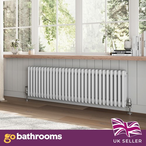 White triple radiator - white,