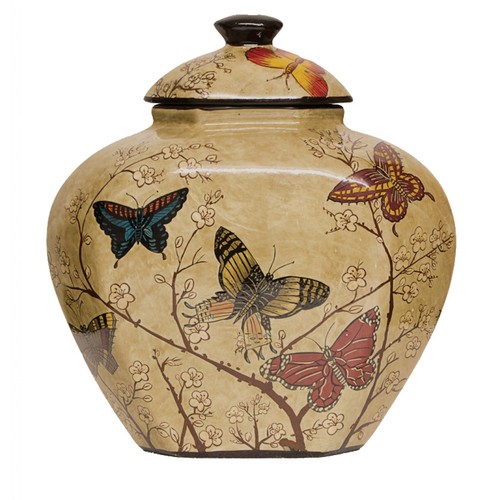 Chinese ginger jar urn - ginger,