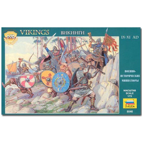 Zvezda 8046 vikings model - 8046,