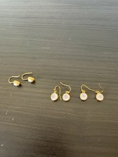 Pair Azuni London Rose Quartz