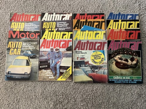 Autocar motor magazine - autocar, /motor
