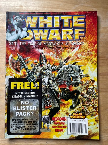 White dwarf 217 - dwarf,