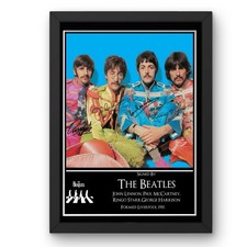The Beatles Signed Framed OR Mounted Poster 10x12 Memorabilia Music Collectible