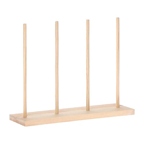 Wood ribbon organizer - wood,
