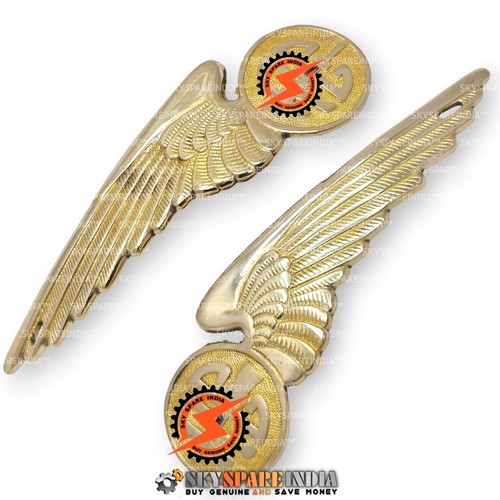 Brass petrol tank badge - petrol,