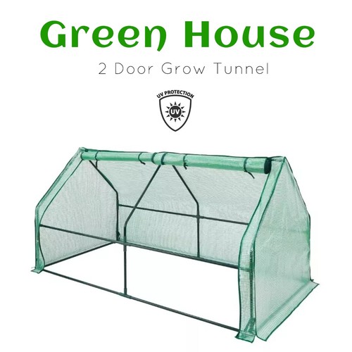 Greenhouse grow tunnel plants - grow,