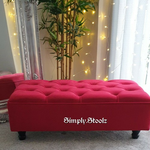 Large ottoman chesterfield - ottoman,