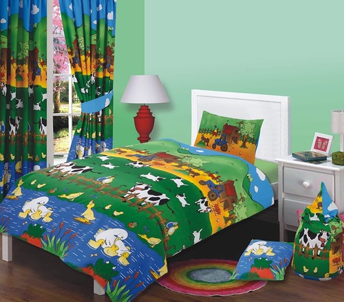 Junior toddler bed - bed, duvet